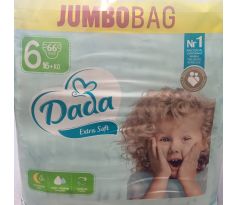 DADA PLENKY EXTRA SOFT VEL. 6, NAD 15KG, 66KS/BAL - Jumbobag