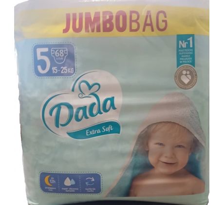 DADA PLENKY EXTRA SOFT VEL. 5, 15-25KG, 68KS/BAL - Jumbobag